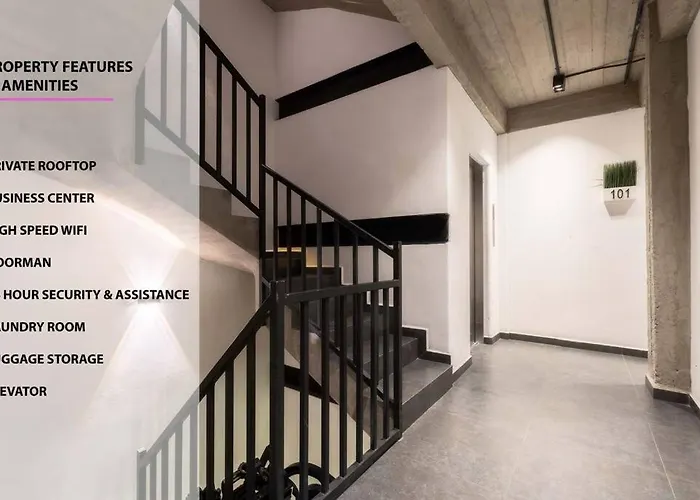 P101 Zocalo Cathedral 2Bdrm 2Bath Ac Rooftop